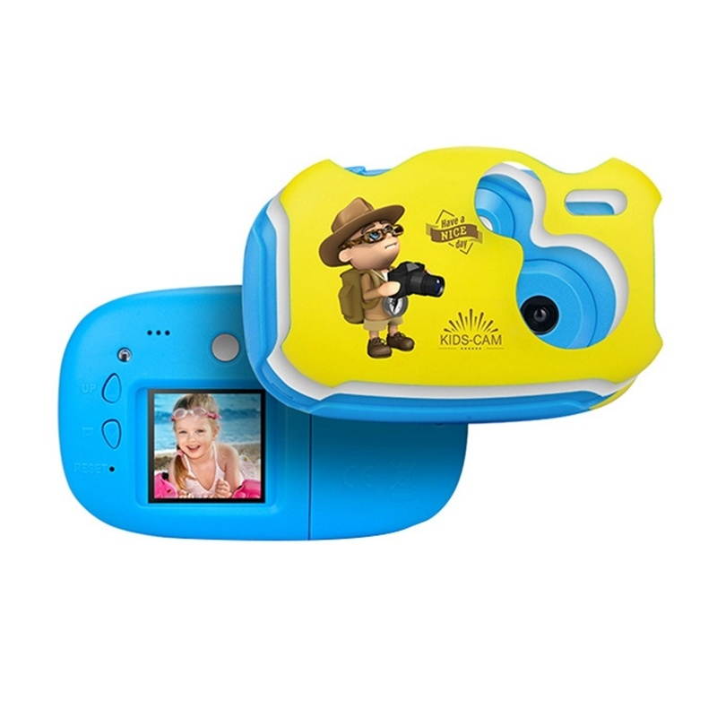 2.0 Mega Pixel 1.44 inch HD Screen Creative DIY Mini Digital Camera for Children