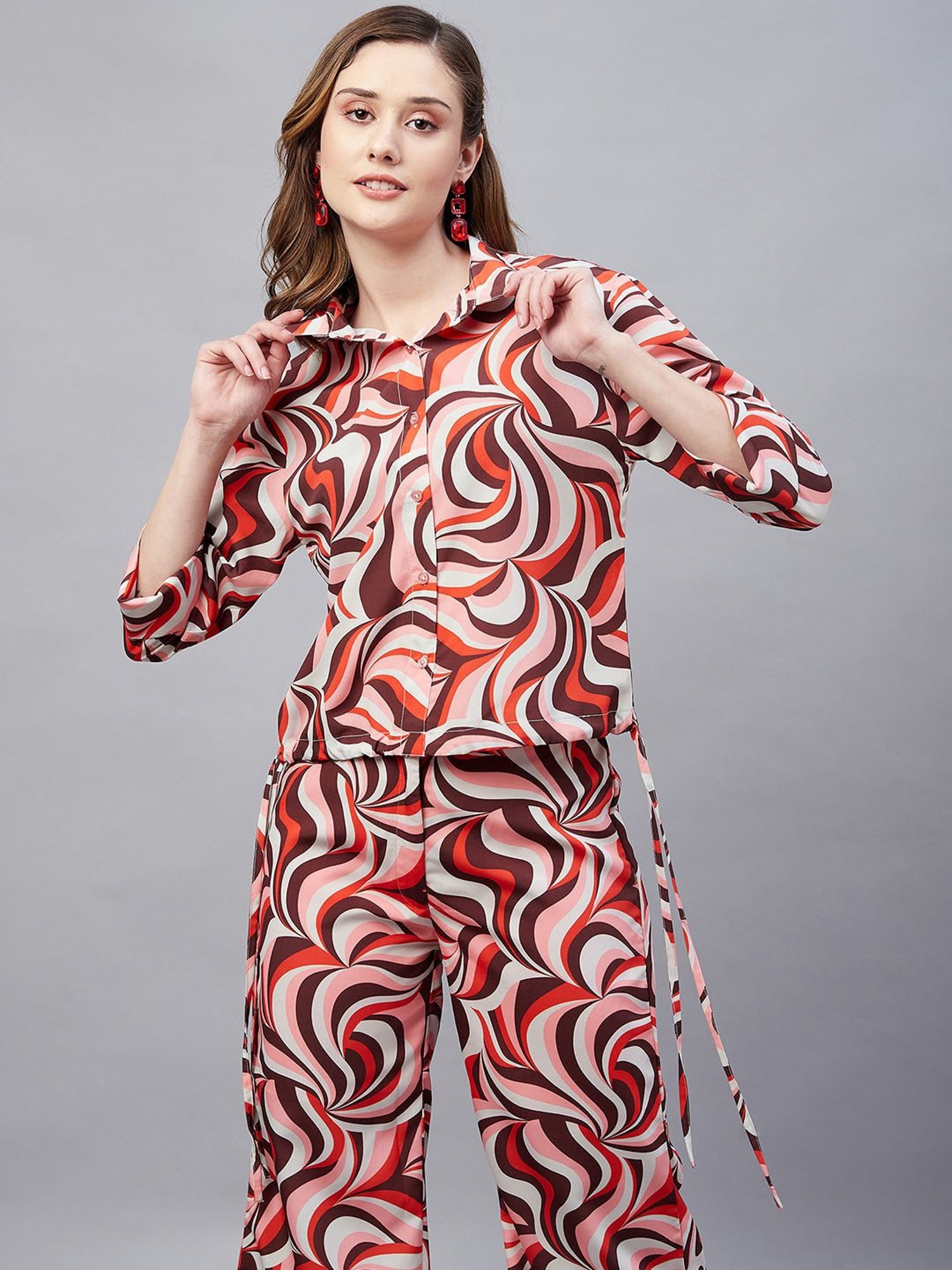 Marie Claire Multicolor Printed Top