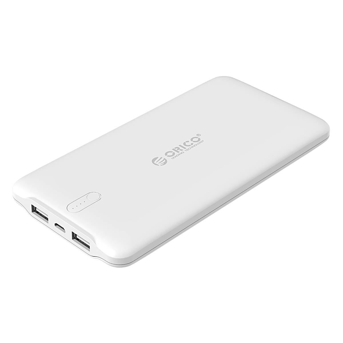 ORICO  Ultra Slim High Capacity Travel Battery Portable 10000mAh Pack Power Bank Dual USB 5V2.4A Charger with LED Power Indicator
Technology for iPhone, Samsung Galaxy and More -White (D10000)