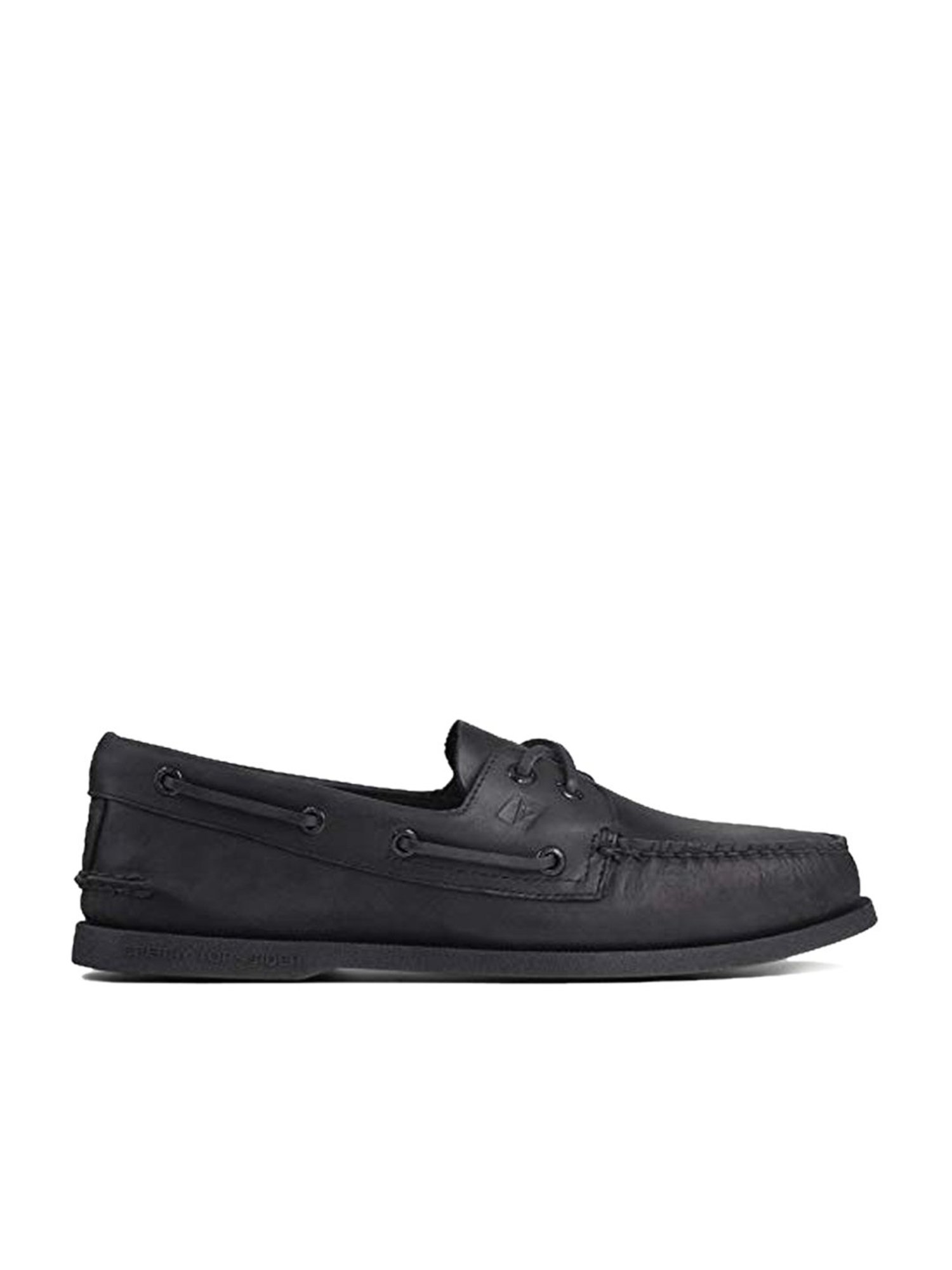 SPERRY Men's A/O Jet Black Boat Shoes