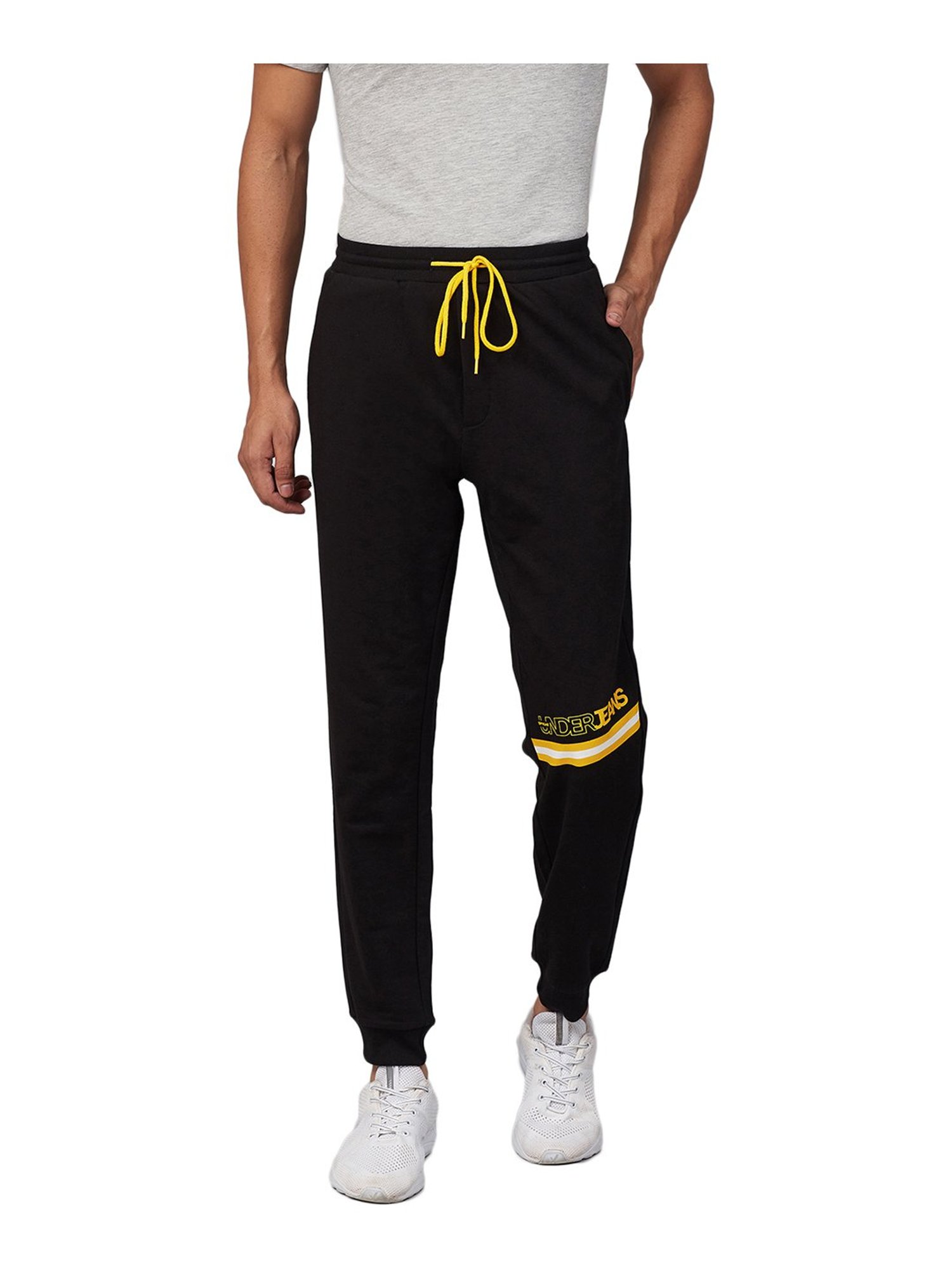 Spykar Black Joggers