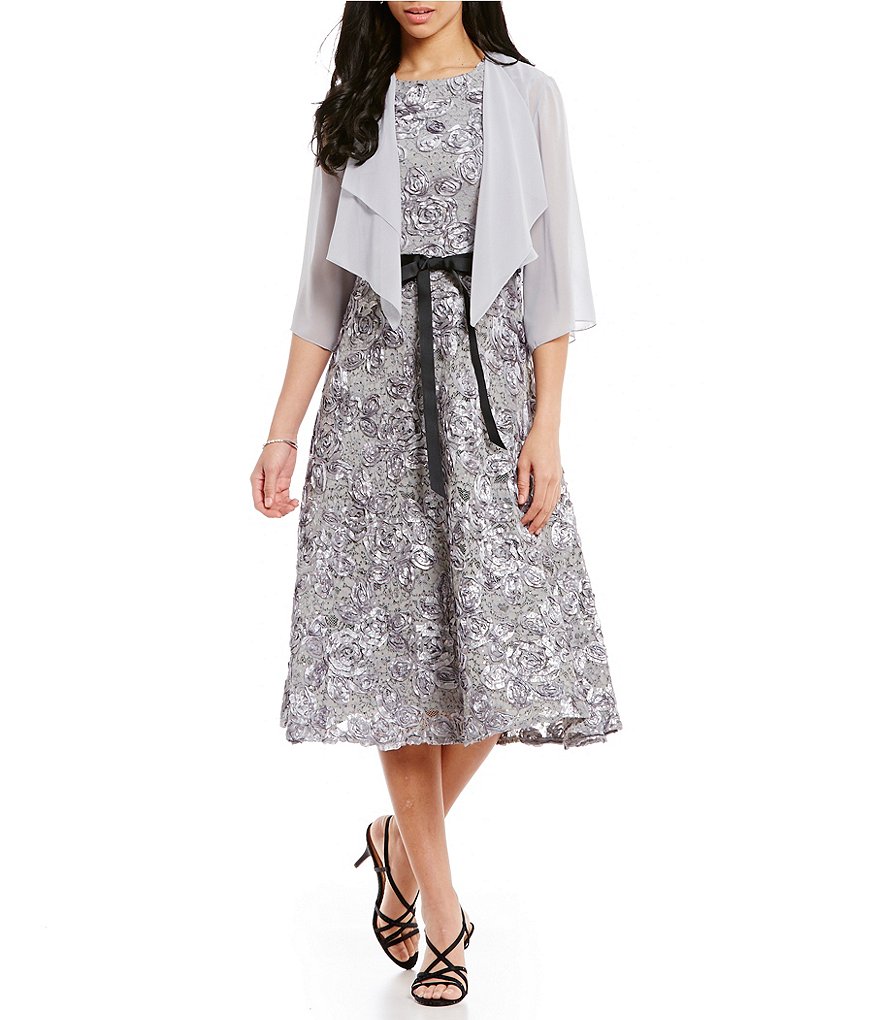 Ali Miles Printed Button Front Floral Wire Neck 3/4 Bell Sleeve Jacket