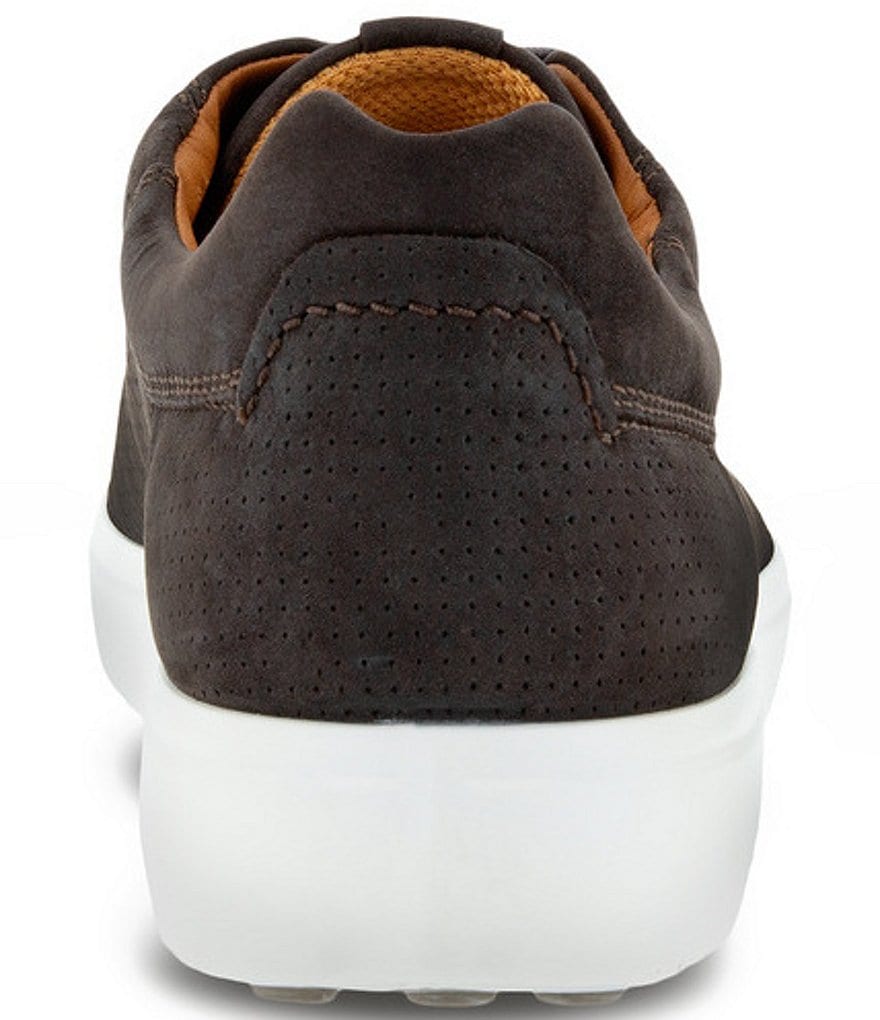ECCO Men's Soft 7 Street Lace-Up Perforated Sneakers