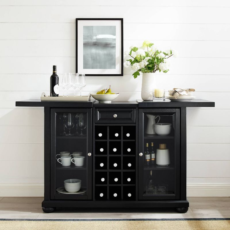 Aster High Bar Cabinet Light Wood - RST Brands