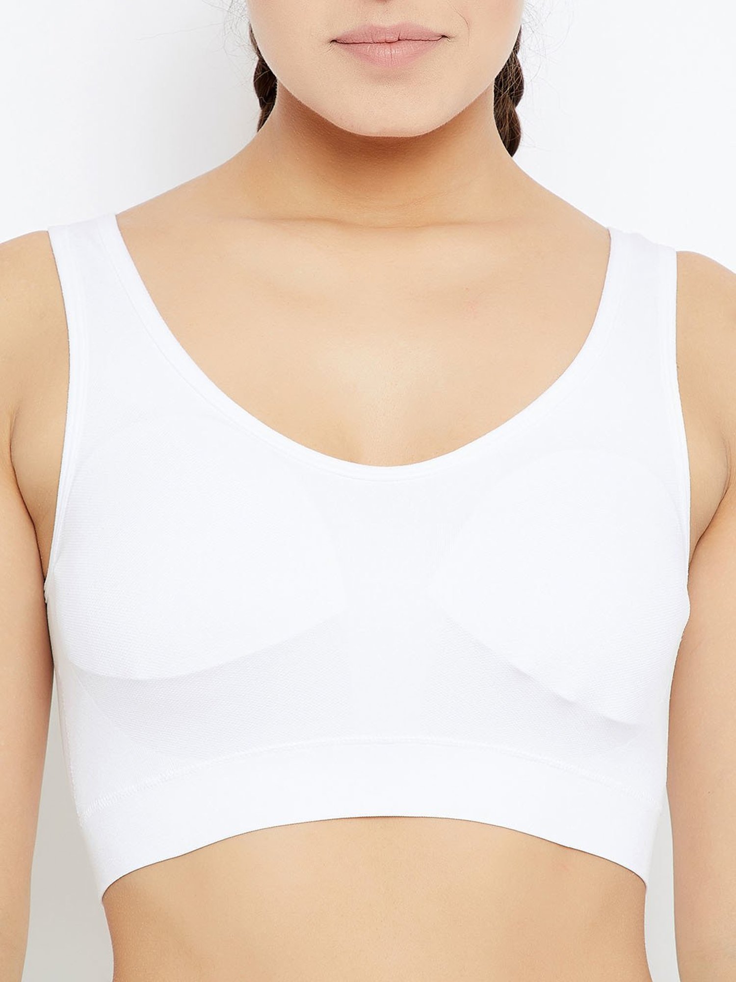 C9 Airwear Bright White Full Coverage Bralette Bra