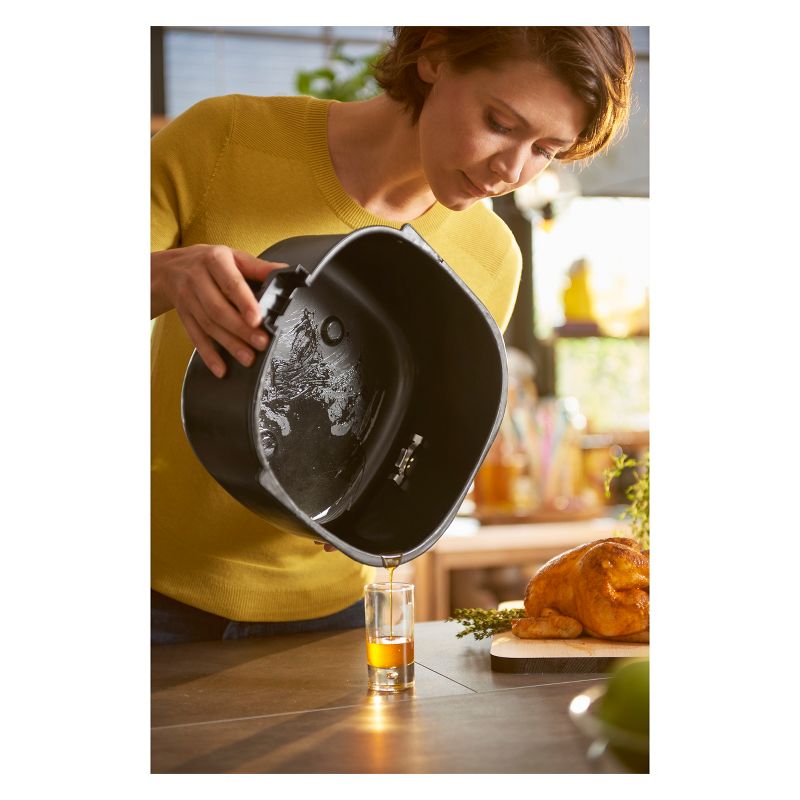Philips Twin TurboStar Analog 4qt Airfryer XXL Black - HD9630/96