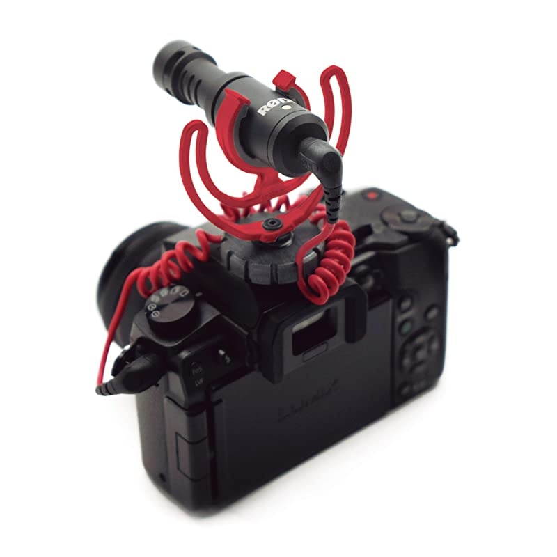 VideoMicro Compact OnCamera Microphone with Rycote Lyre Shock Mount