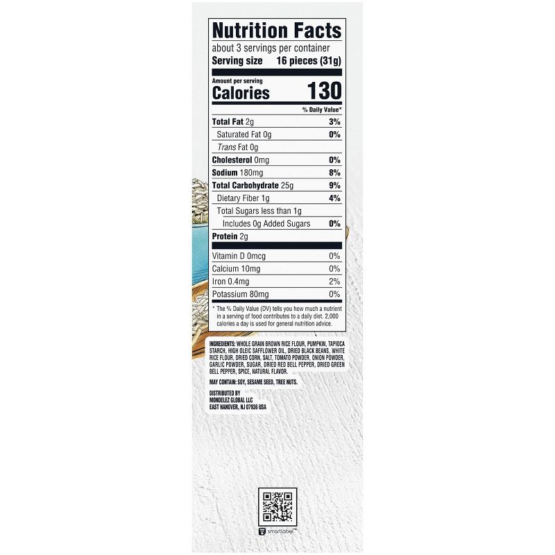 Good Thins: The Rice One - Veggie Blend Crackers - 3.5oz