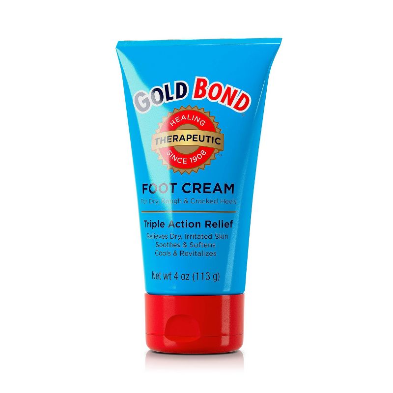 Gold Bond Triple-Action Foot Cream - 4oz.
