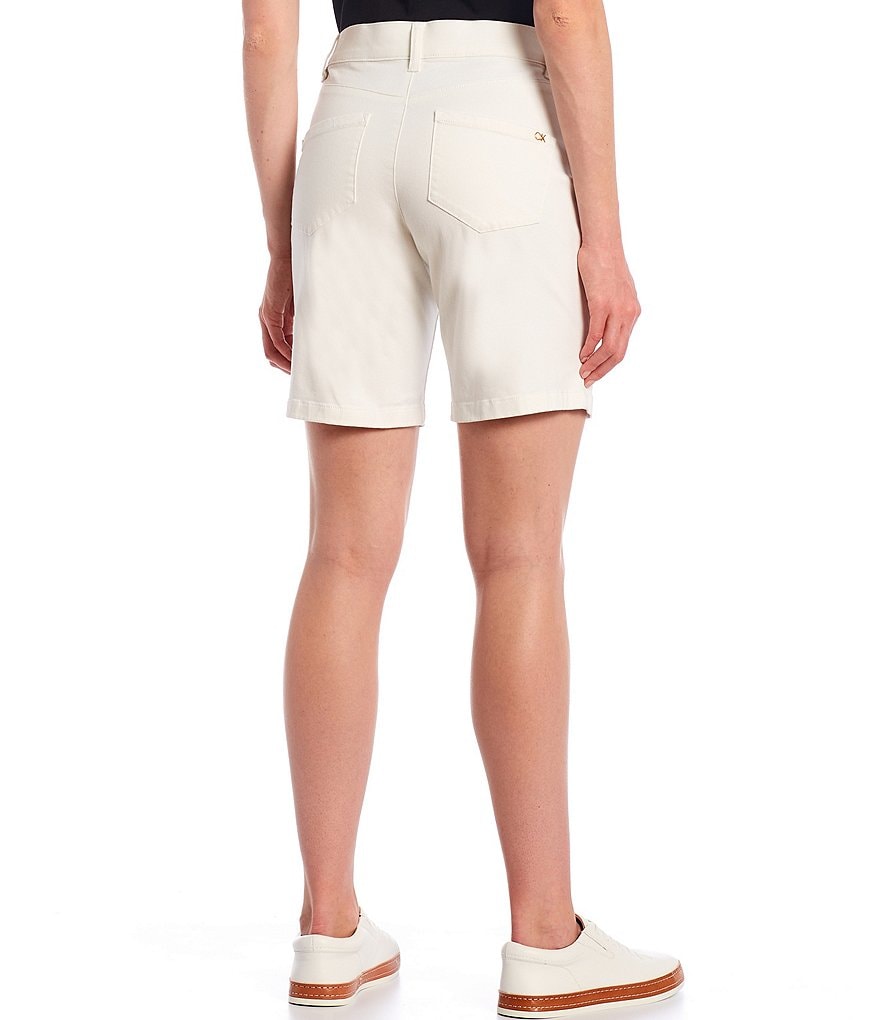 KENDALL + KYLIE White High Rise Sports Shorts