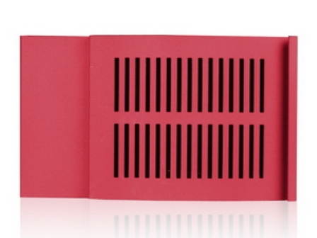 iStarUSA DD-300-DRED D Storm 3U Series Front Bezels - Red