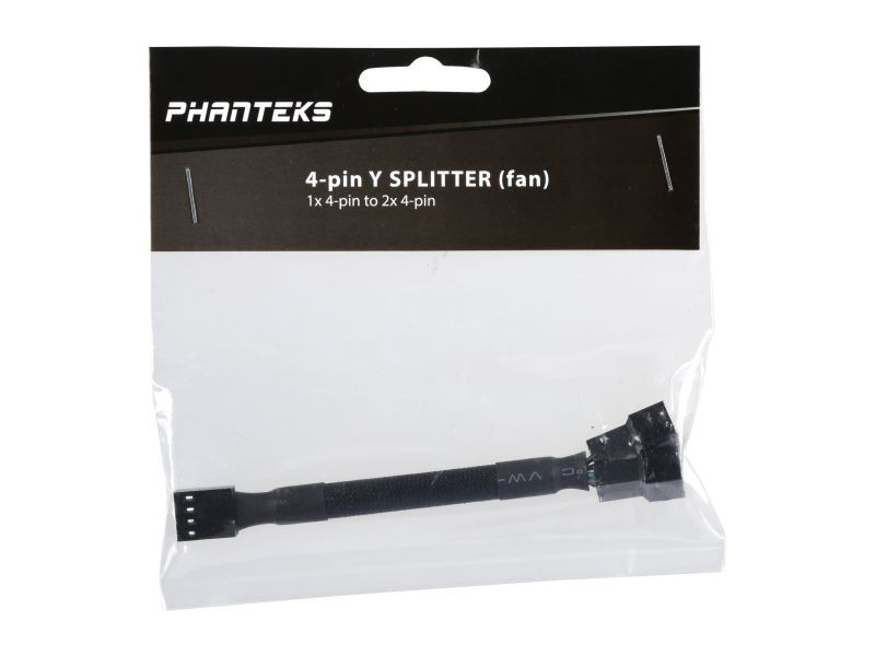 Phanteks PH-CB-Y4P 4.3 in. 4 Pin PWM- Y Splitter Fan Cable