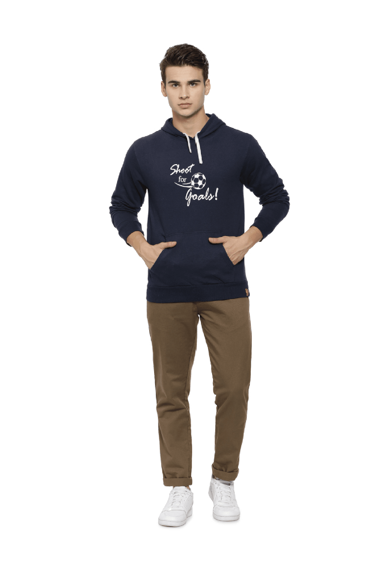 Forca Black Regular Fit Printed Sweatshirt