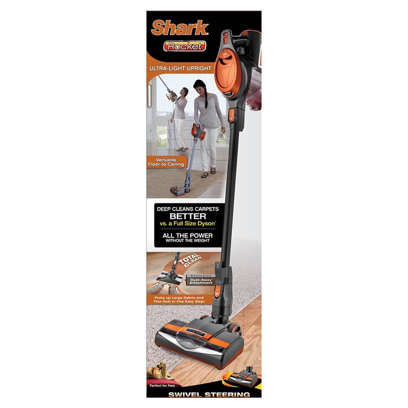 Shark Rocket DuoClean Ultra-Light Corded Stick Vacuum (Manufacturer Refurbished)