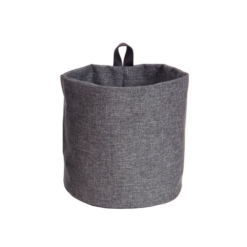 Bigso Box of Sweden Set of 3 Small Hang Around Soft Storage Bins Gray