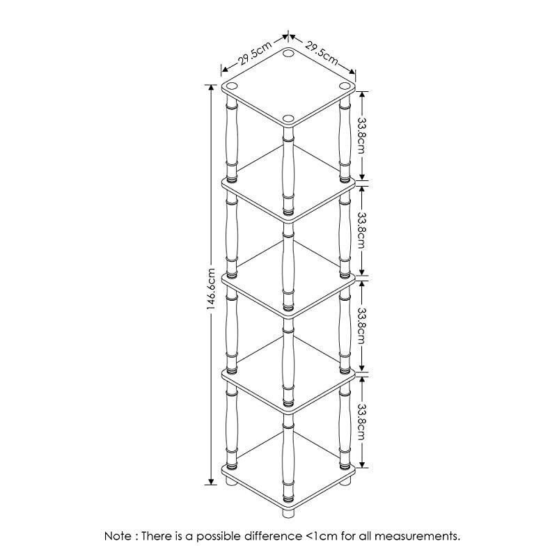 TurnNTube Rack Classic EspressoBlack