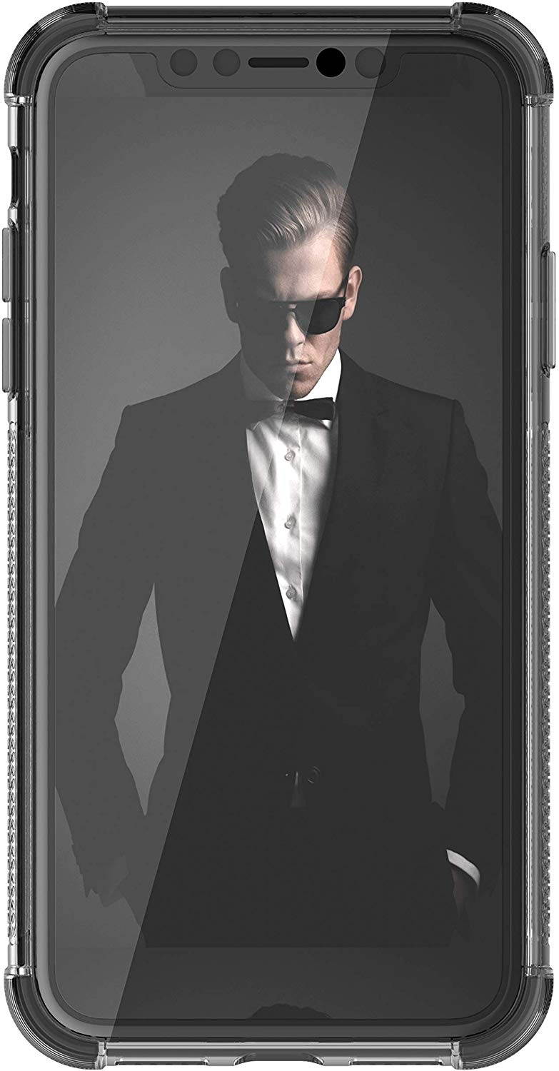 Moshi Vitros Clear Case for iPhone 11 - For Apple iPhone 11 Smartphone - Clear, Raven Black - High Gloss