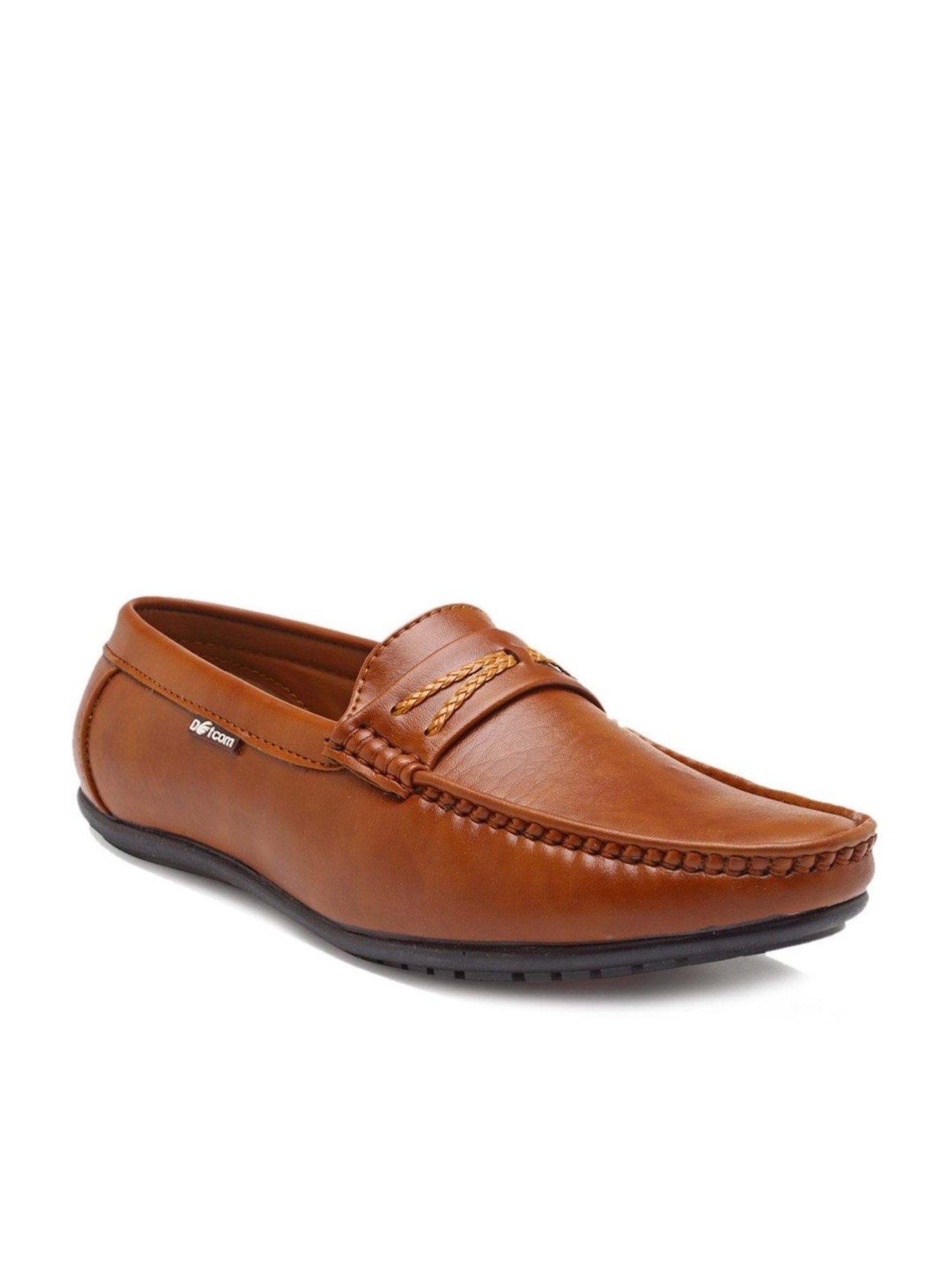 Action Men's Tan Casual Loafers