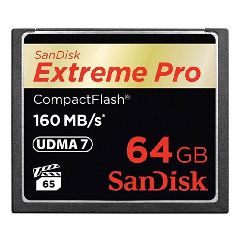 Extreme PRO 64GB Compact Flash Memory Card UDMA 7 Speed Up To 160MBs SDCFXPS064GX46