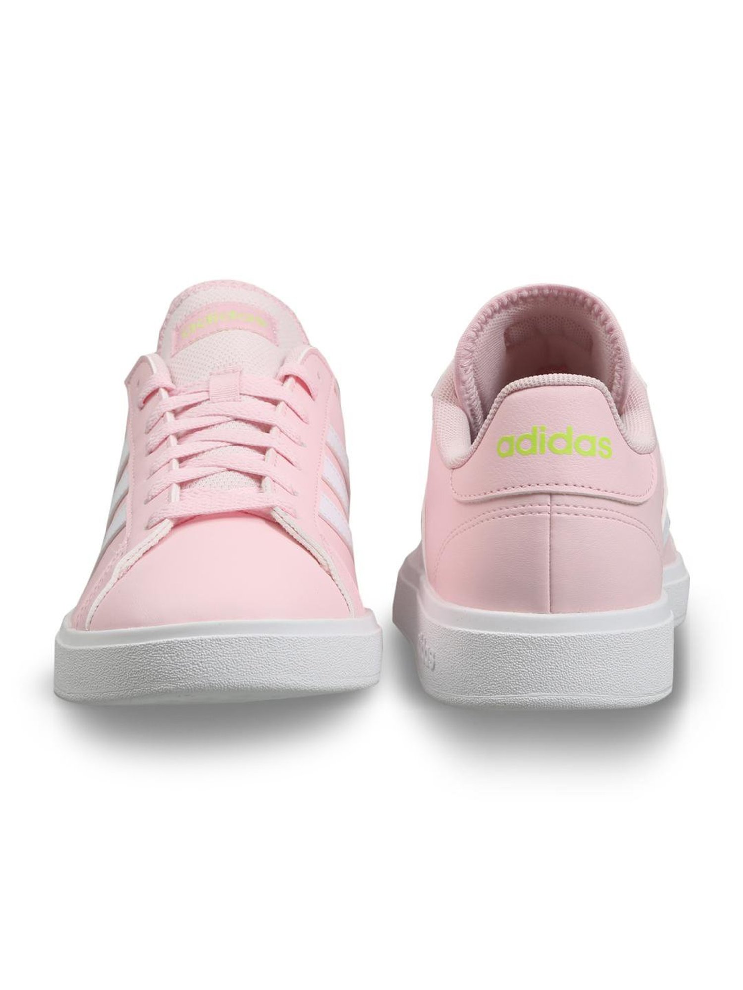 Adidas Women's Grand Court Base 2.0 Pink Tennis Shoes