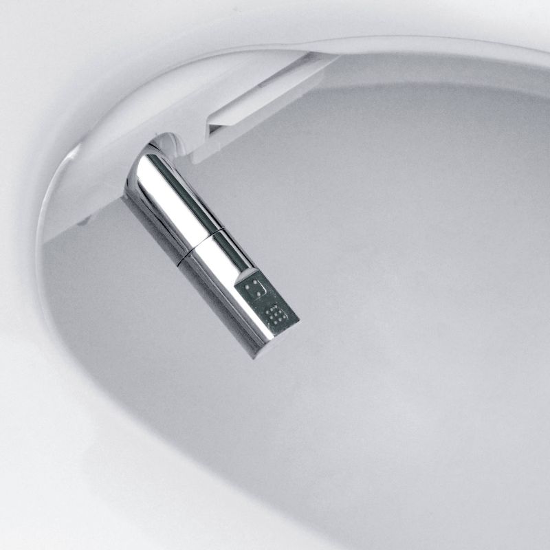 SB-2400ER Electric Bidet Toilet Seat for French Curve and Elongated Toilets White - SmartBidet