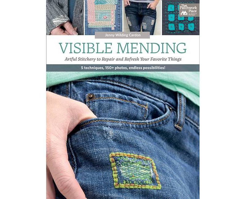Visible Mending - by  Jenny Wilding Cardon (Paperback)