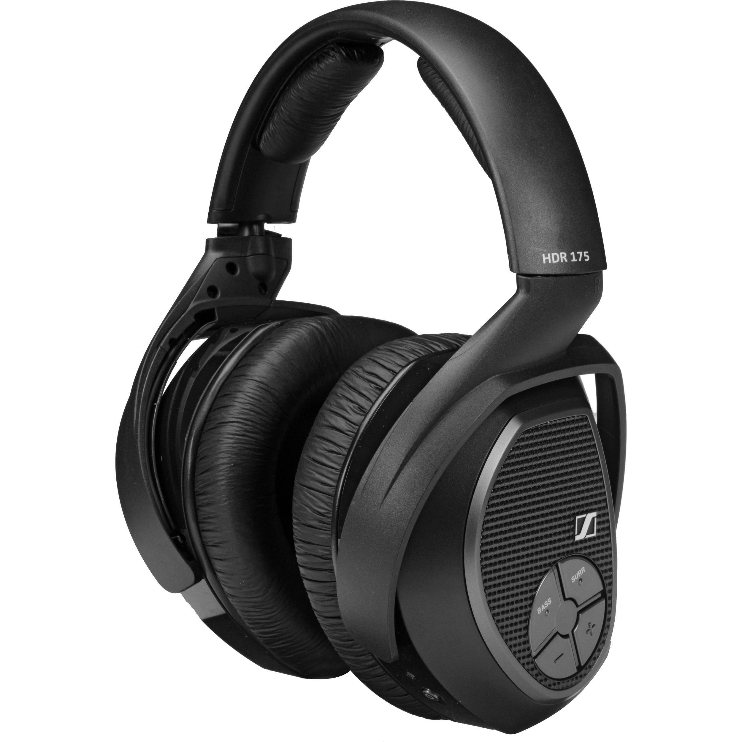 Sennheiser RS 175 Black HDR 175 Circumaural Headphone/Headset