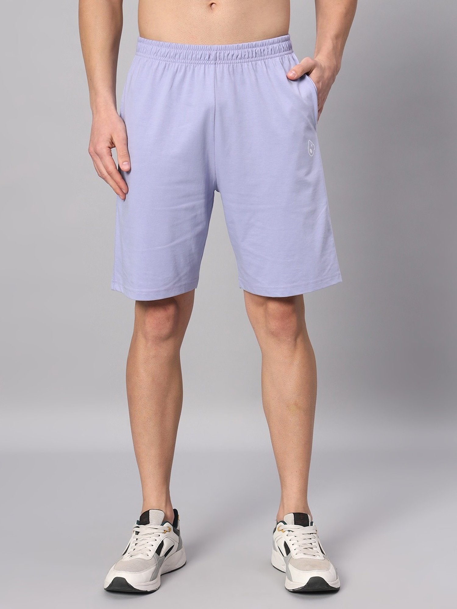 Griffel Lavender Cotton Loose Fit Printed Co-Ord Set