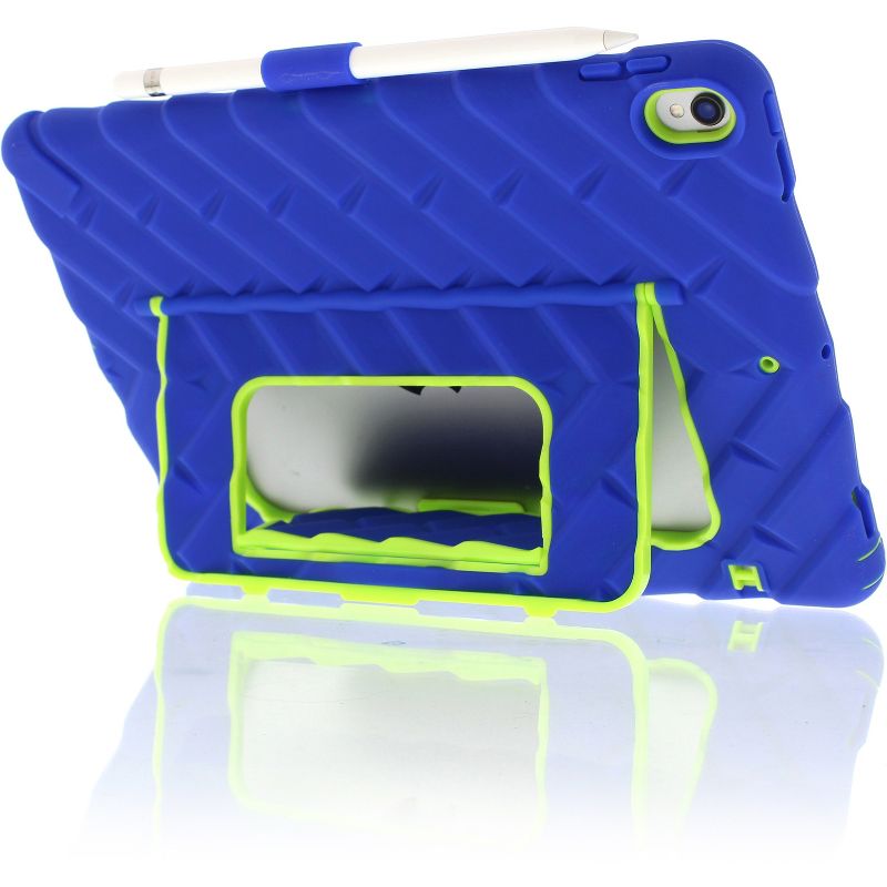 Gumdrop Hideaway iPad Pro 10.5 Case - For Apple - Royal Blue, Lime