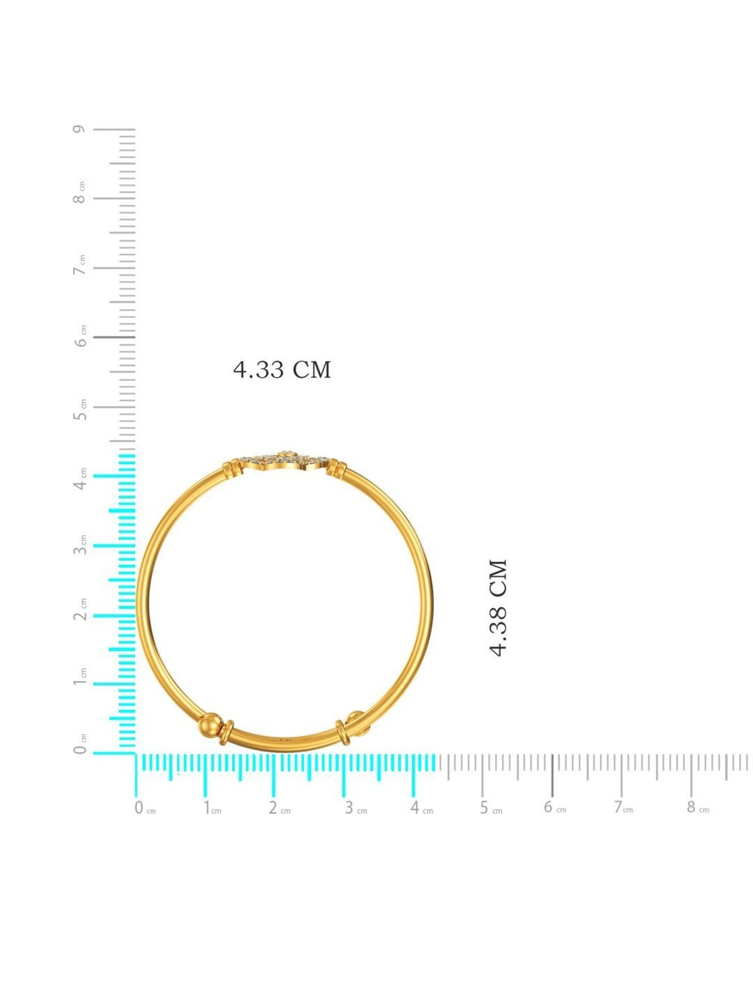 PC Jeweller Piyasha 22 kt Gold Mangalsutra Bracelet