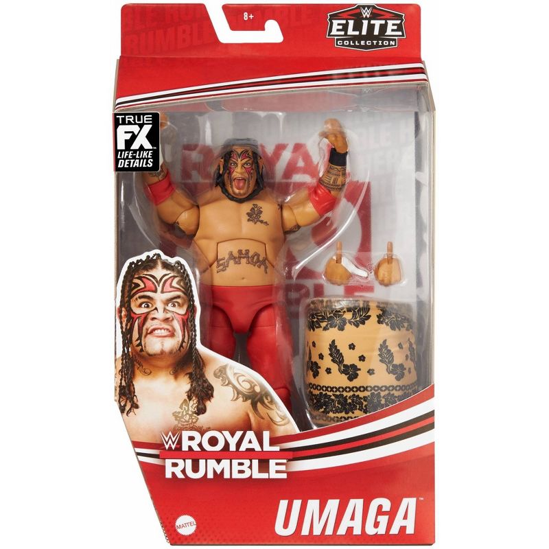 WWE Royal Rumble Elite Collection Umaga (2008) Action Figure