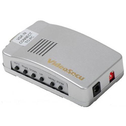 VideoSecu PC VGA to AV TV RCA Video Converter Switch Box Adapter MAC CCTV Surveillance 1L7