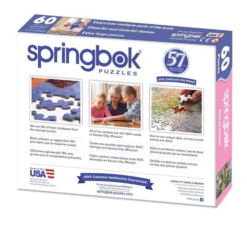 Spring Chapel Jigsaw Puzzle - 60pc