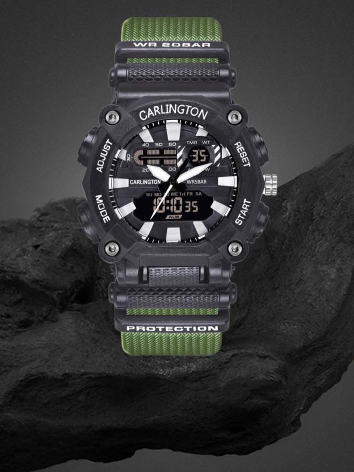 CARLINGTON Endurance 3311 Analog-Digital Watch for Men