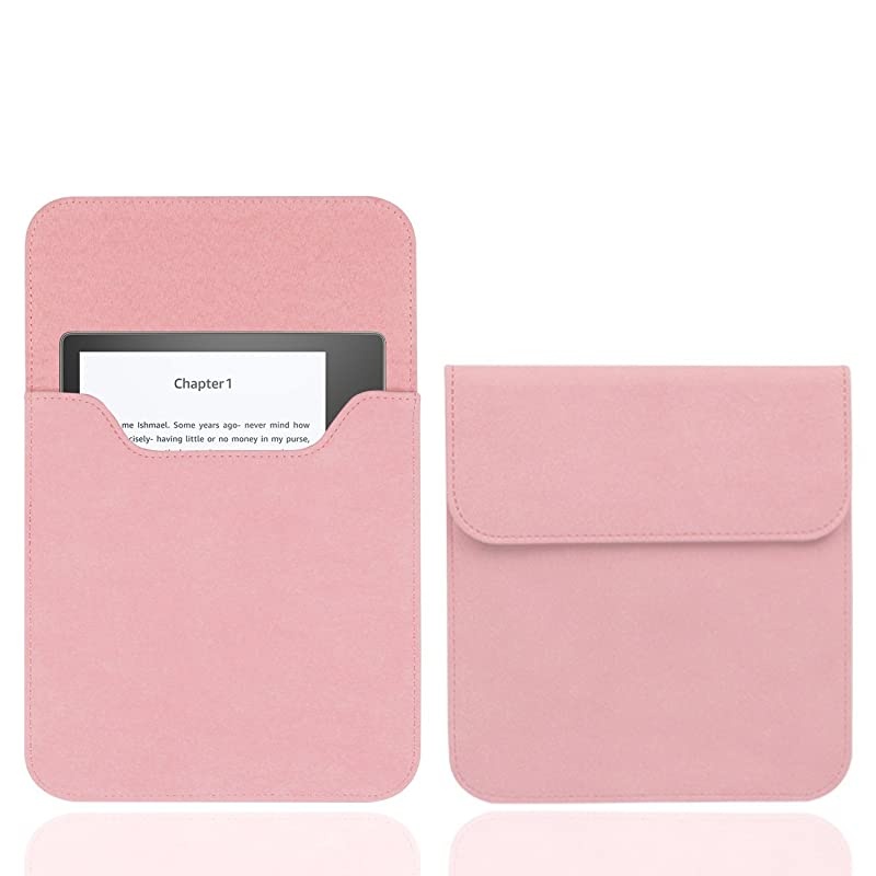 7 Kindle Sleeve for Kindle Oasis Protective Insert Sleeve Case Cover Bag Fits Kindle Oasis 10th Generation 2019 9th Generation 2017 Pink