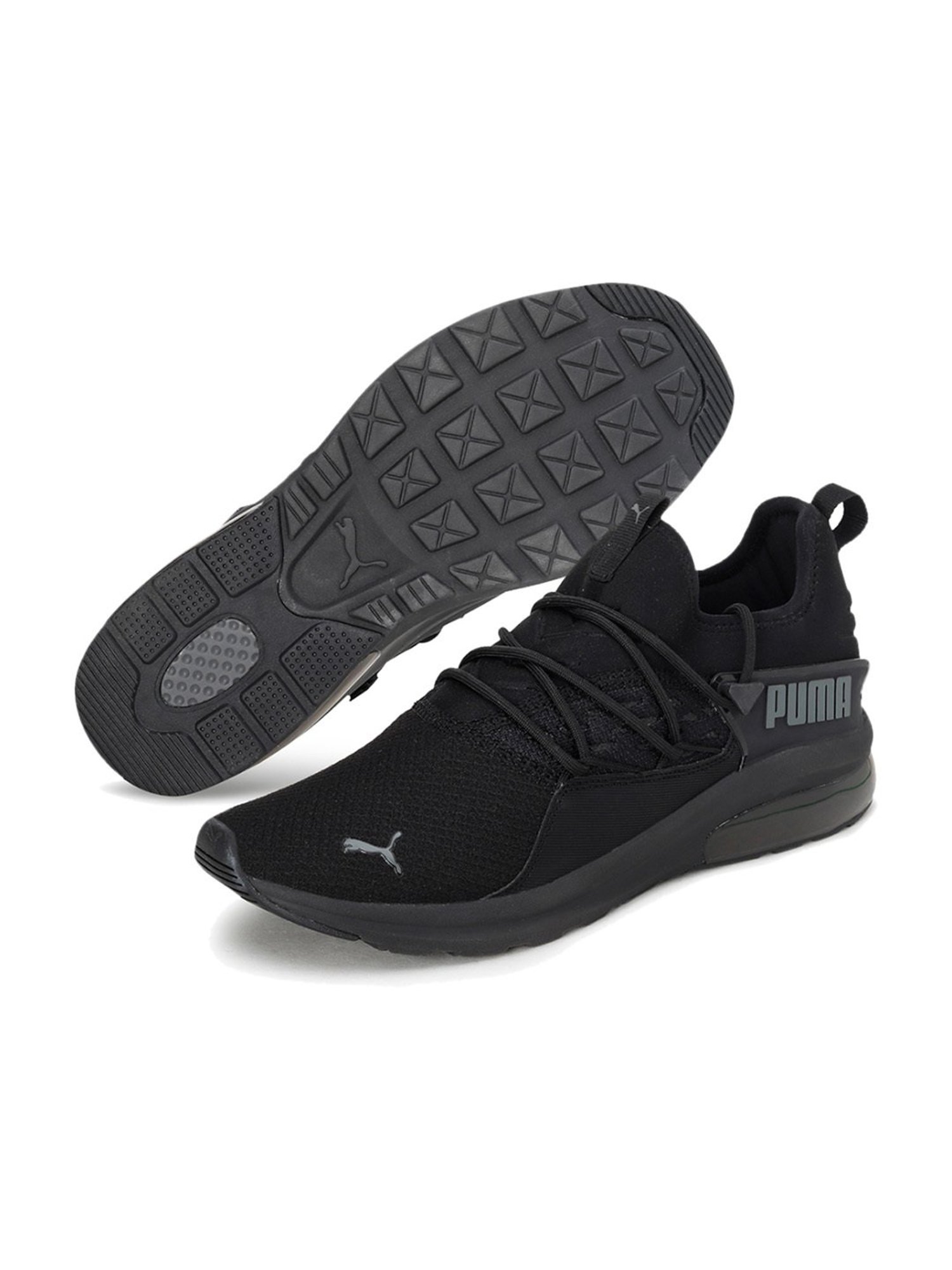 Puma Men's Electron 2.0 Sport Black Casual Sneakers