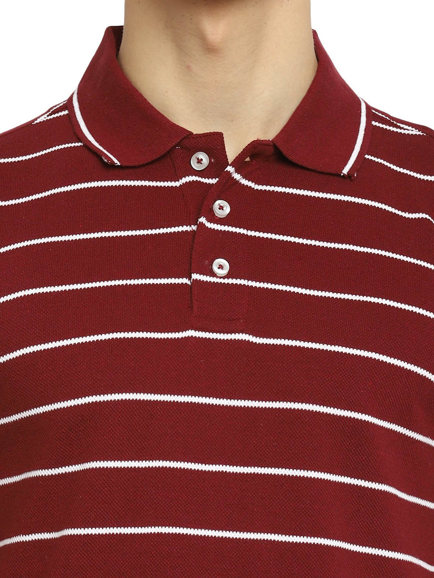 OFF LIMITS Maroon Polo T-Shirt