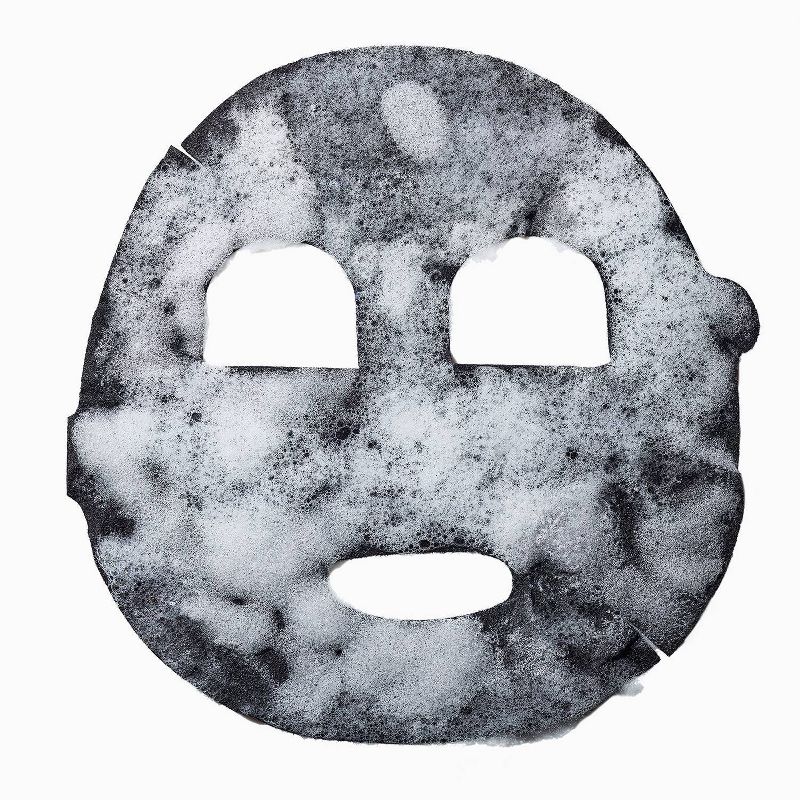 Yes To Tomatoes Anti-Pollution Detoxifying Charcoal Bubbling Paper Face Mask - .67 fl oz