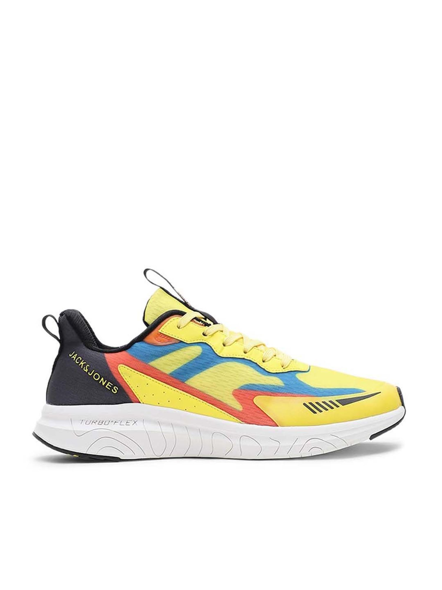 Jack & Jones Men's Blazing Yellow Casual Sneakers