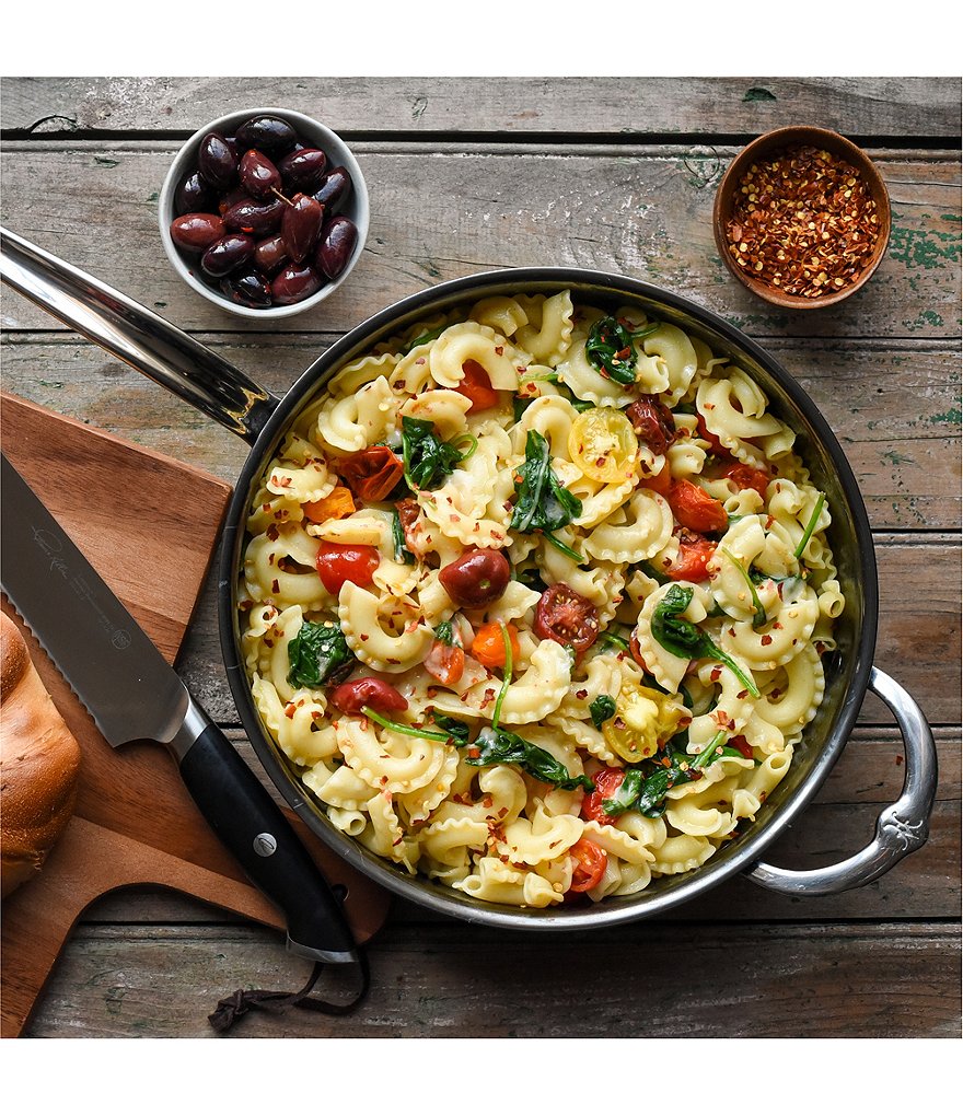 Hestan ProBond Stainless Steel Saute Pan, 3.5 Quart