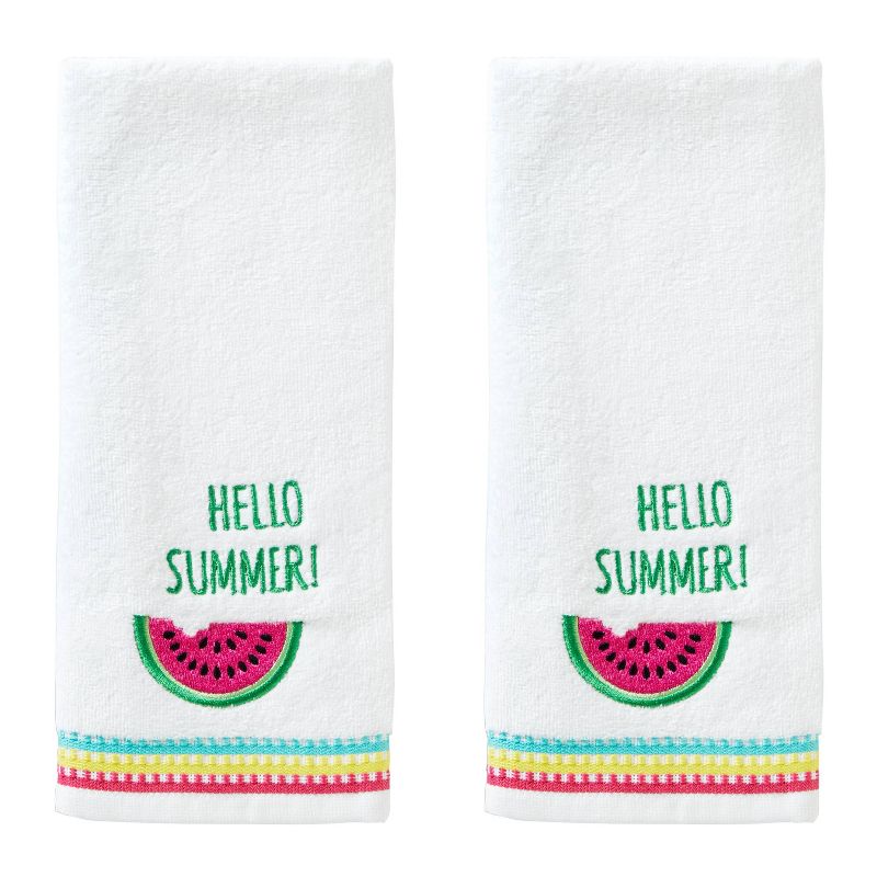 2pc Hello Summer Hand Towel Set - SKL Home
