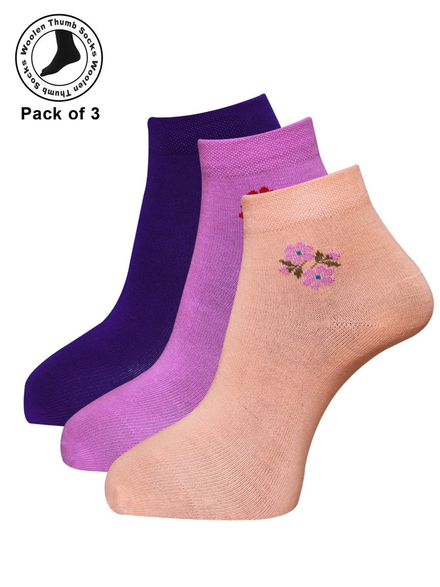 Dollar Assorted Socks - Pack of 3