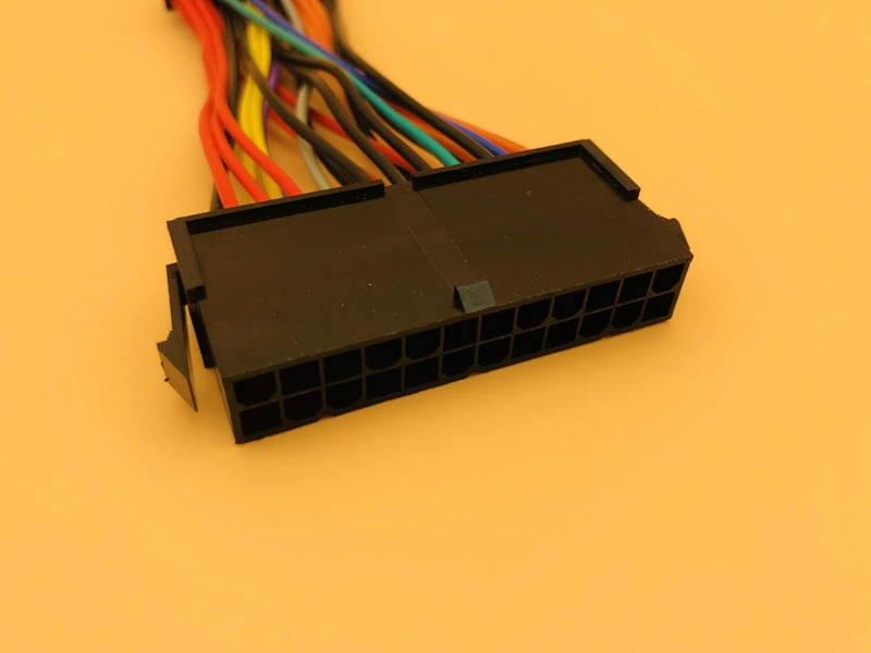 5PCS 14cm 24Pin Female to Mini 24P Male Internal ATX PSU Standard Power Adapter Converter Cable Wire for DELL 780 980 760 960 PC