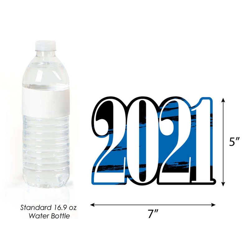 Big Dot of Happiness Senior Strong - Hanging Porch Class of 2021 Graduation Party Outdoor Decorations - Front Door Decor - 1 Piece Sign