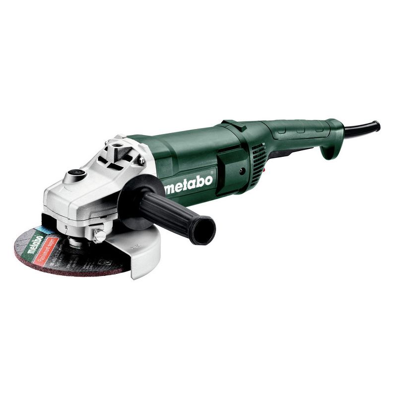 Metabo 606434420 W 2200-180 15 Amp 8,500 RPM 7 in. Corded Angle Grinder with Lock-on Trigger
