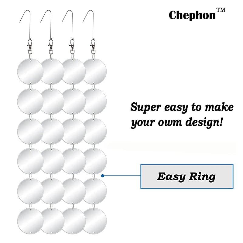 Upgraded Bird Repellent Discs Set Large 24PCS Pack Highly Reflective DoubleSided Bird Repellent Scare Disks Better Bird Deterrent Product to Keep All Birds Away Like Woodpecker and Pigeon