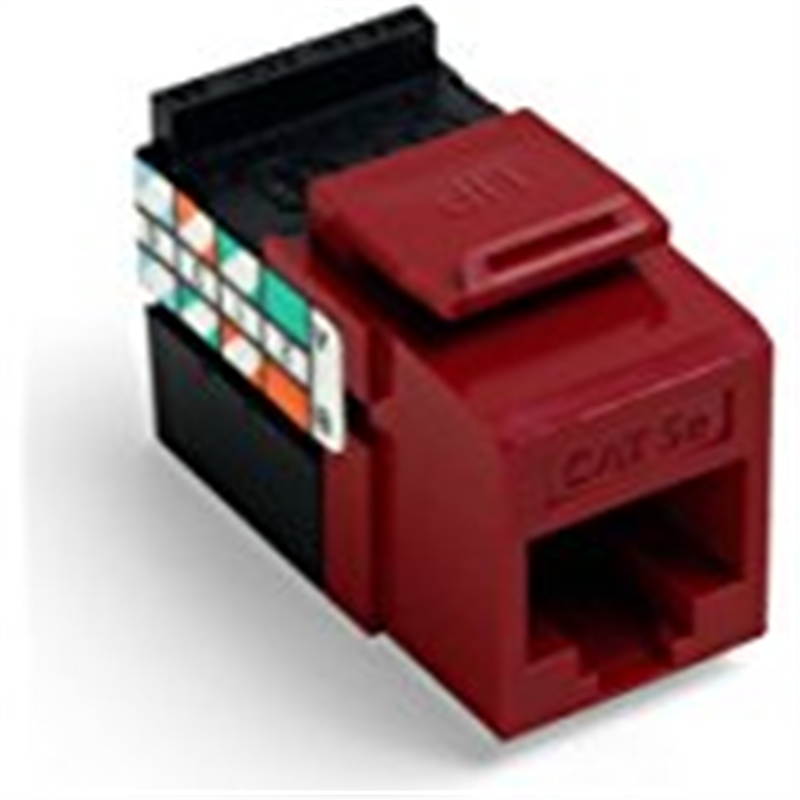 Snap In CAT5e Module Red