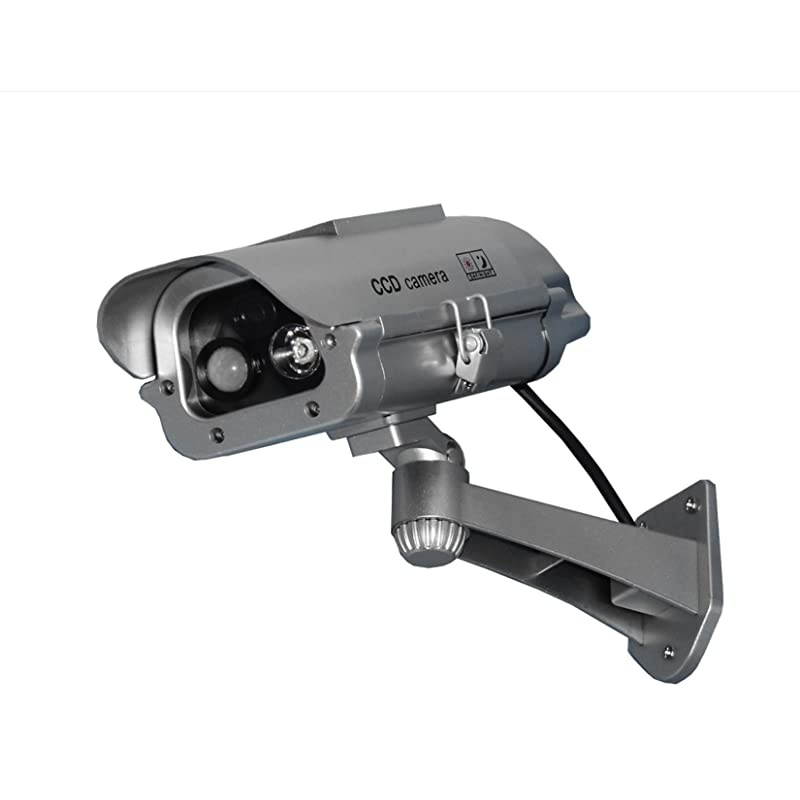 SWDC7MSSP IR Dummy Camera with Solar Powered Motion Activated Strobe Light
