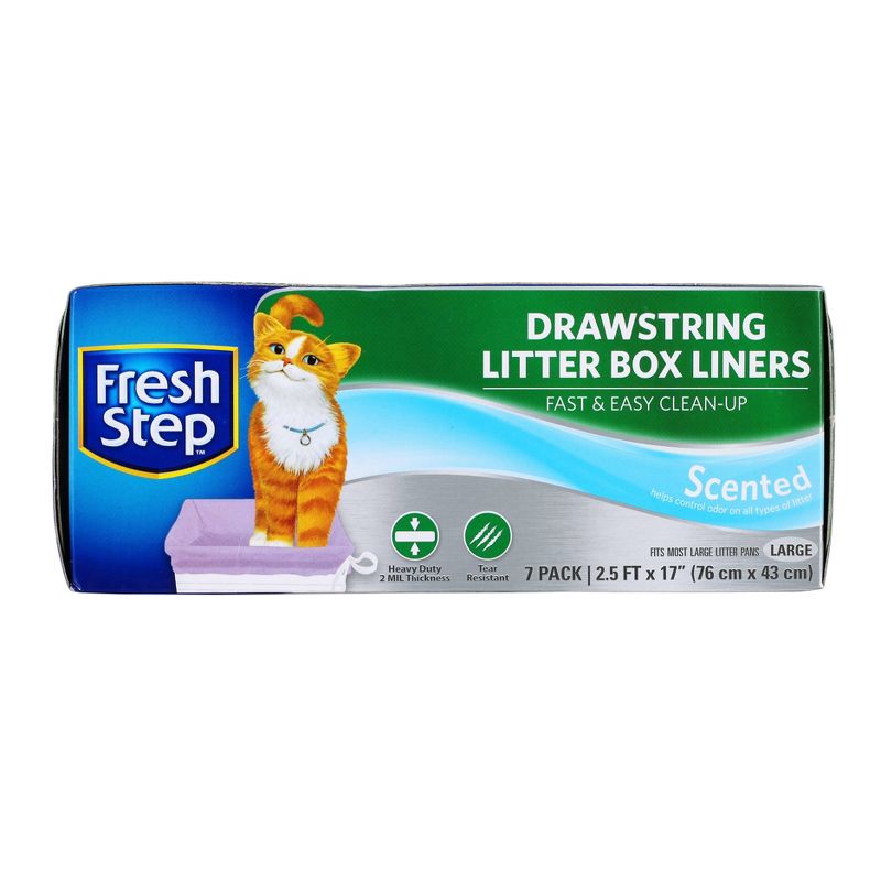 Fresh Step Cat Litter Box Liners - L - 3pk