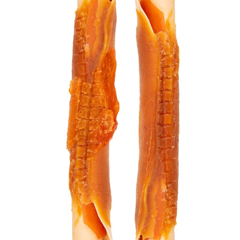 Dreambone Triple Flavor Rolls Chews Dog Treats - 6ct